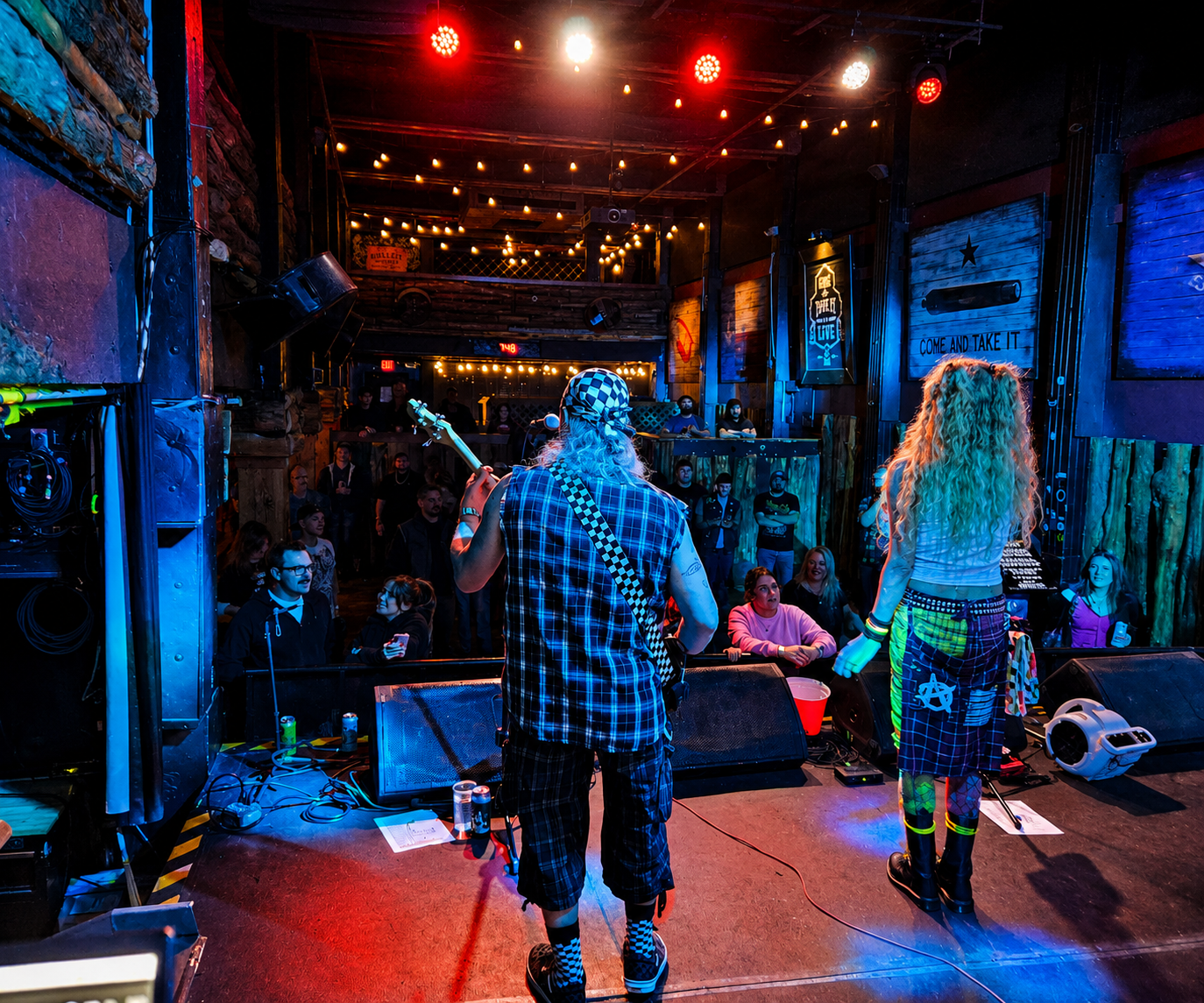 Behind the scenes bringing the show to life.